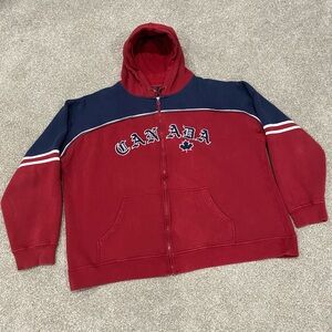 Y2K Canada Zip Up
